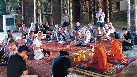 Blessings at a Monastery