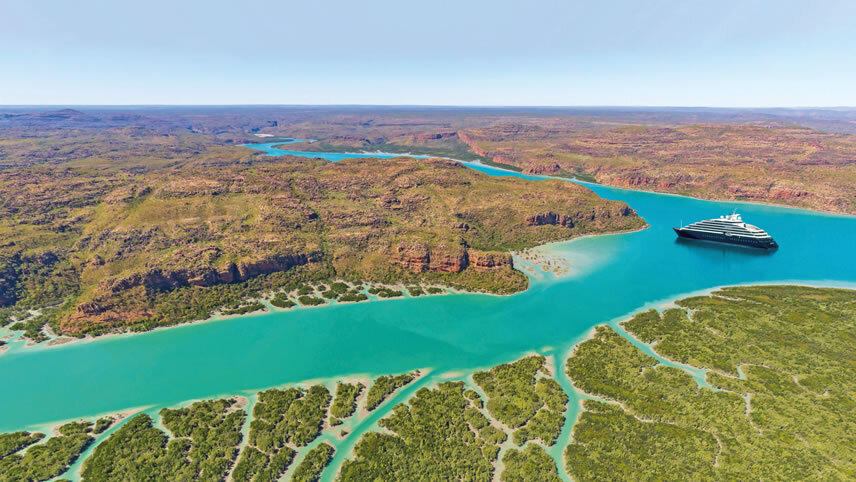 Broome & the Kimberley Coastline - Cruise & Land Journey