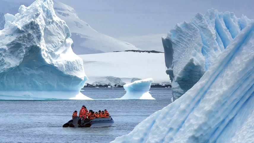 Beyond the Antarctic Circle
