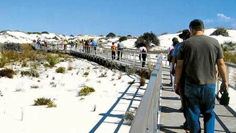 Keeping a social distance in Alamogordo Keeping a social distance in Alamogordo