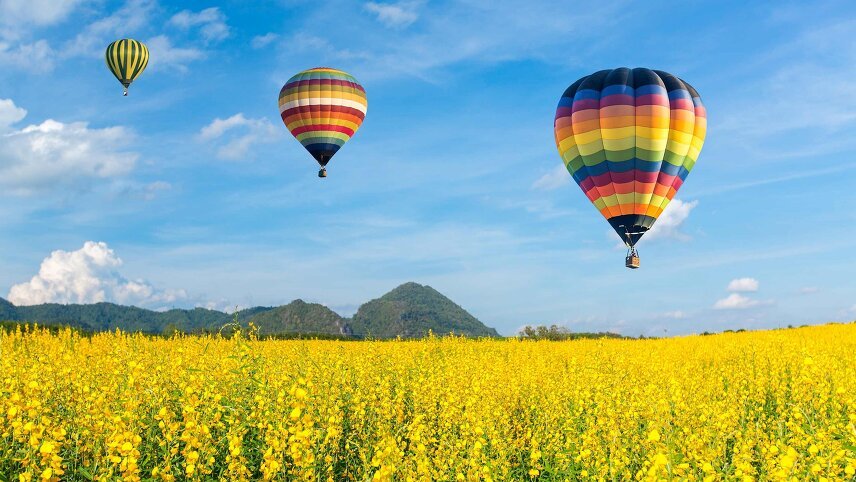 Colourful Trails of the Southwest with Albuquerque Balloon Fiesta