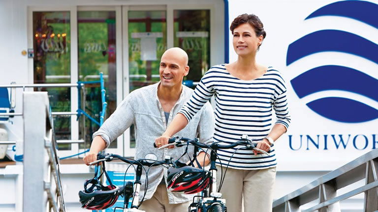 Sightseeing by Bike with Uniworld Cruises Sightseeing by Bike with Uniworld Cruises