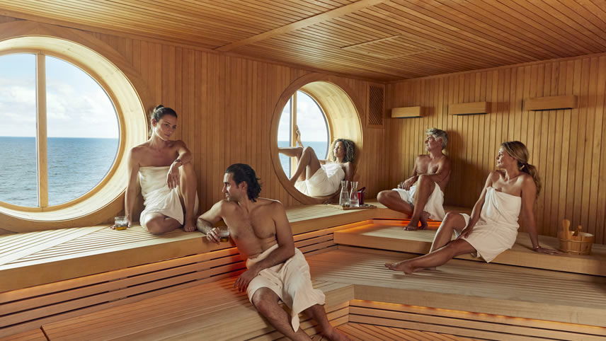 Wellness is a feature of a Virgin Voyage Wellness is a feature of a Virgin Voyage