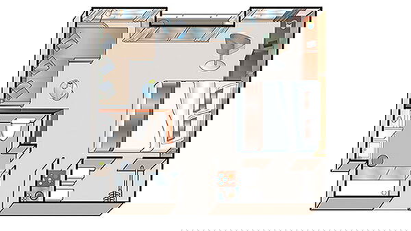 Amadeus Imperial Cabin Image