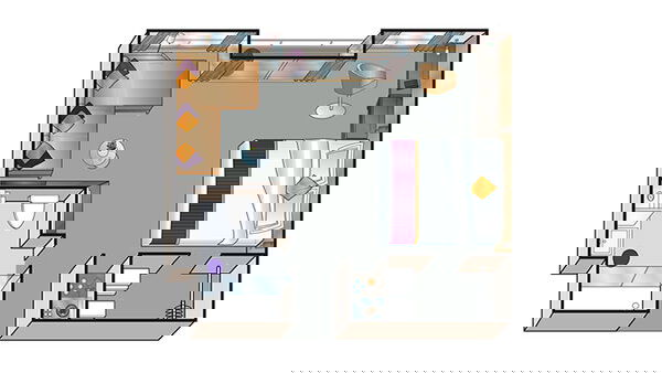 Amadeus Provence Cabin Image