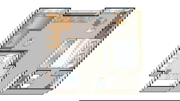 Amadeus Queen Cabin Image