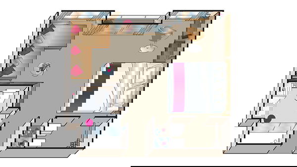 Amadeus Silver II Cabin Image