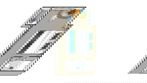 Amadeus Silver III Cabin Image