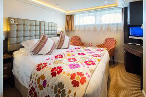 AmaStella Stateroom (Fixed Twin Window)