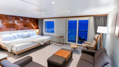 Coral Adventurer Bridge Deck Balcony Suite