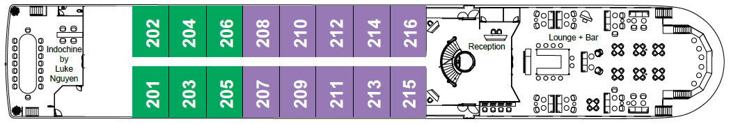 Orchid Deck (Level 2)