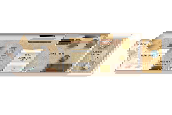 Seabourn Ovation Cabin Image