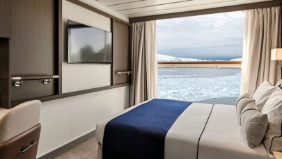 Greg Mortimer Balcony Stateroom (C) (Single)