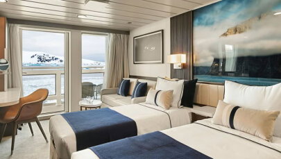 Greg Mortimer Balcony Stateroom (A)