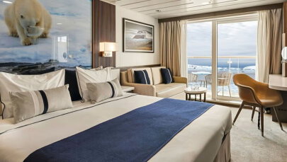 Greg Mortimer Balcony Stateroom (B)
