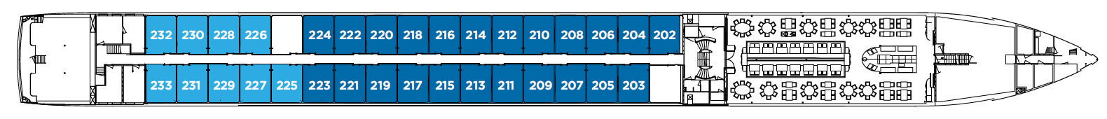 Sapphire Deck (Level 2)