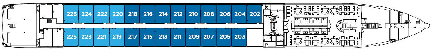 Sapphire Deck (Level 2)