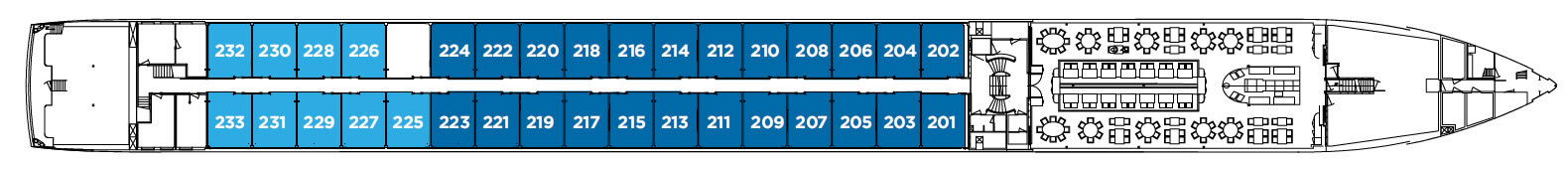 Sapphire Deck (Level 2)