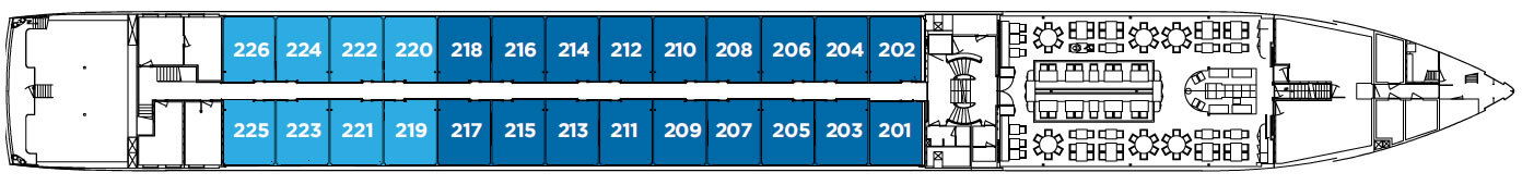 Sapphire Deck (Level 2)