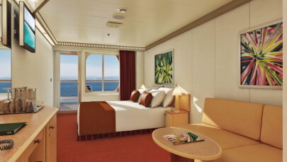 Carnival Splendor Balcony (Aft-View Extended Balcony)