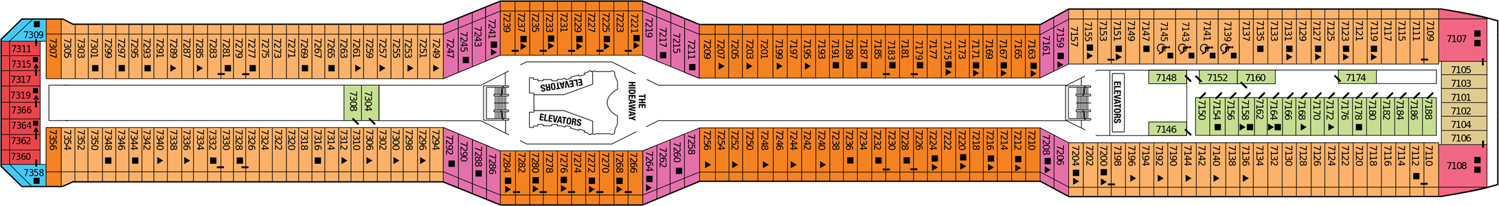 Celebrity Silhouette - Reviews, Deckplans & Cruise Schedule - Celebrity 