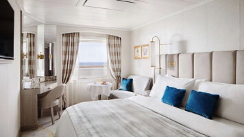 Crystal Serenity Double Guest Room with Ocean View