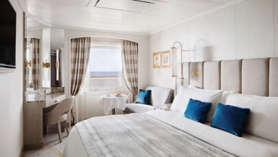 Crystal Serenity Double Guest Room with Ocean View