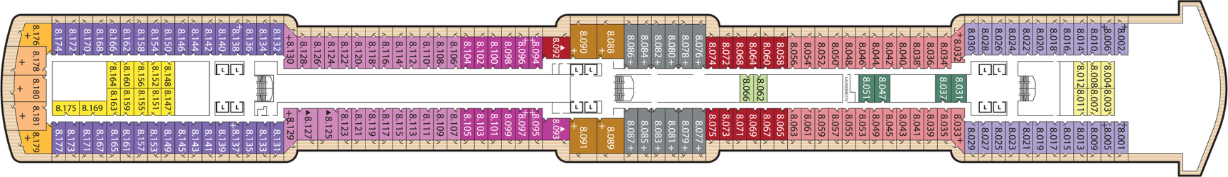 Queen Elizabeth - Reviews, Deckplans & Cruise Schedule - Cunard