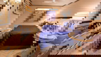 Queen Mary 2 Atrium View Inside