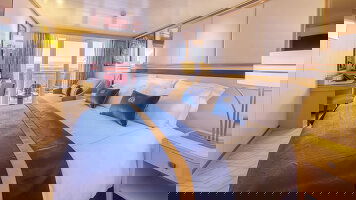 Queen Mary 2 Balcony (Obstructed View)