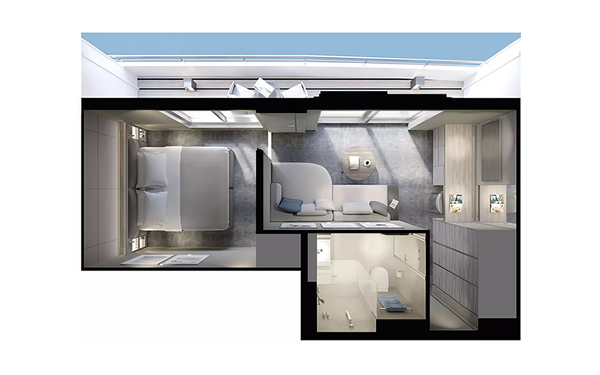 Emerald Azzurra Cabin Image