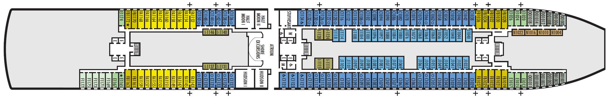 Koningsdam - Reviews, Deckplans & Cruise Schedule - Holland America