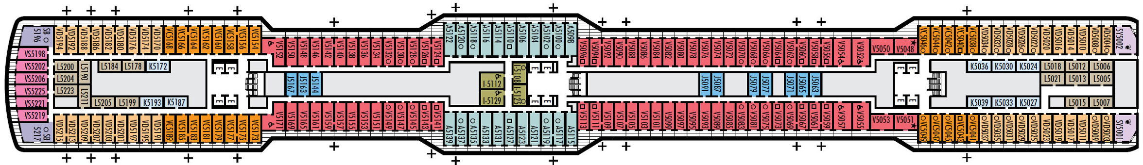 Deck 5 - Gershwin Deck