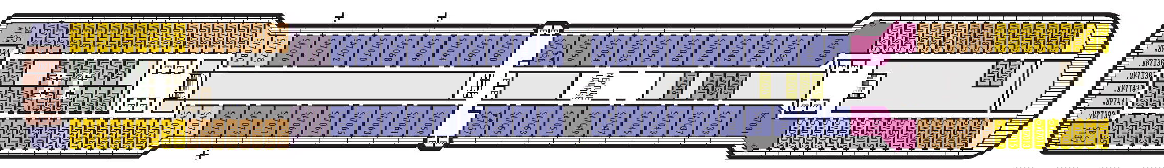 Deck 7 - Rotterdam Deck