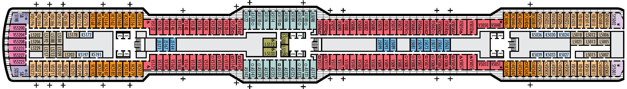 Deck 5 - Gershwin Deck