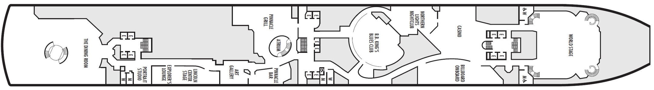 Deck 2 - Lower Promenade