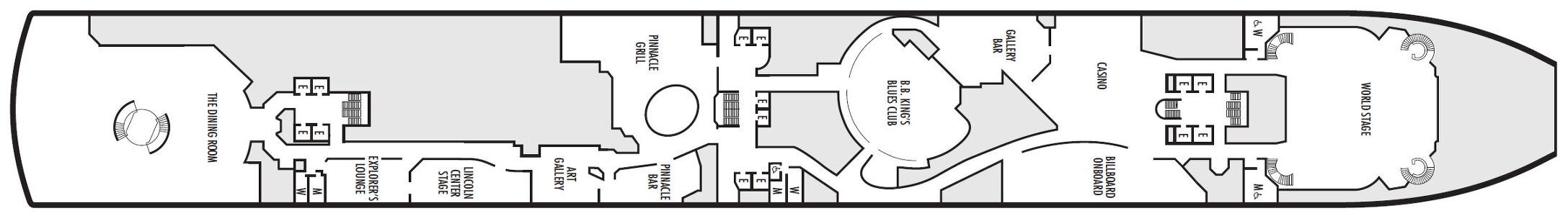Deck 2 - Lower Promenade