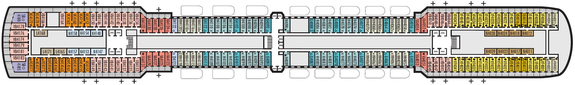 Deck 4 - Upper Promenade