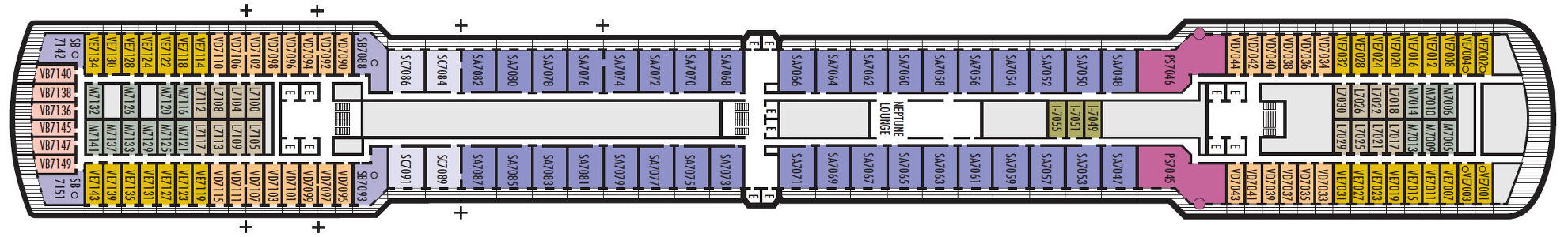 Deck 7 - Rotterdam Deck