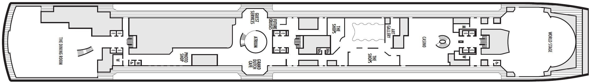 Deck 3 - Promenade Deck