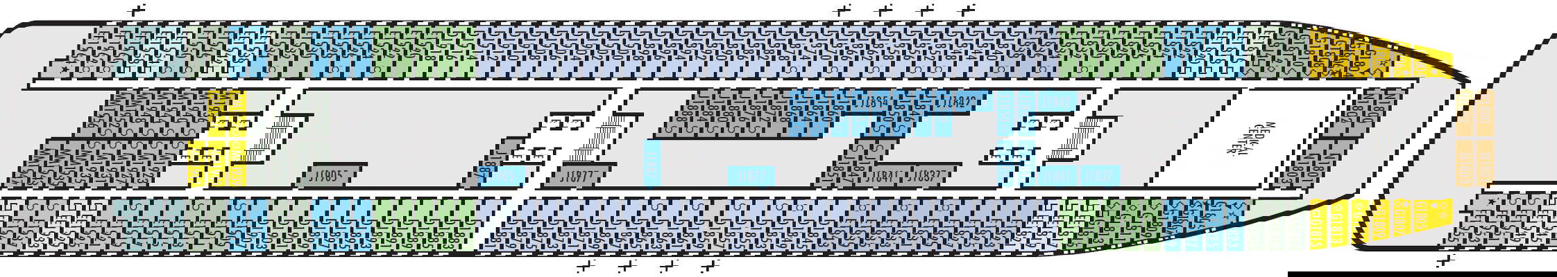 Deck 1 - Dolphin Deck