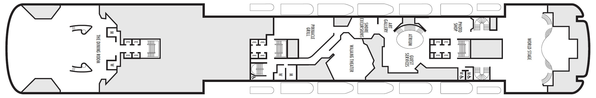Deck 4 - Promenade Deck