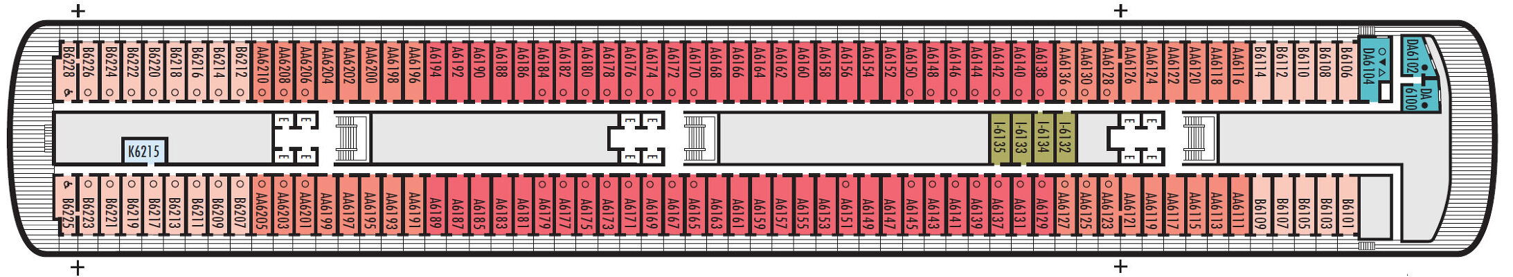 Deck 6 - Verandah Deck