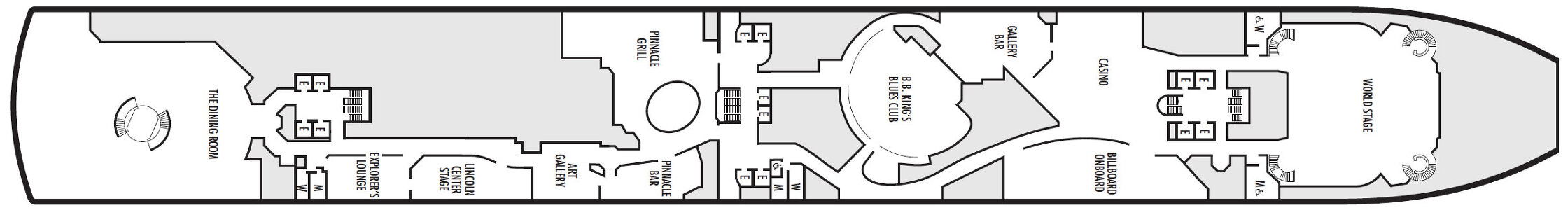 Deck 2 - Lower Promenade