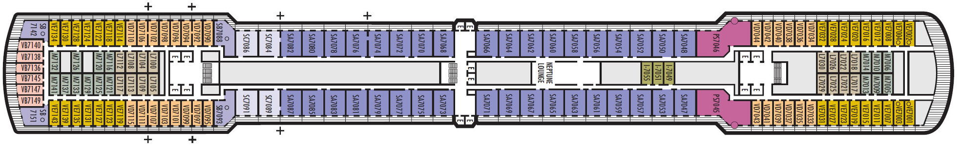 Deck 7 - Rotterdam Deck