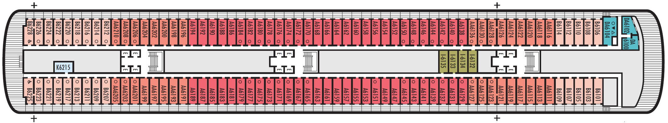 Deck 6 - Verandah Deck