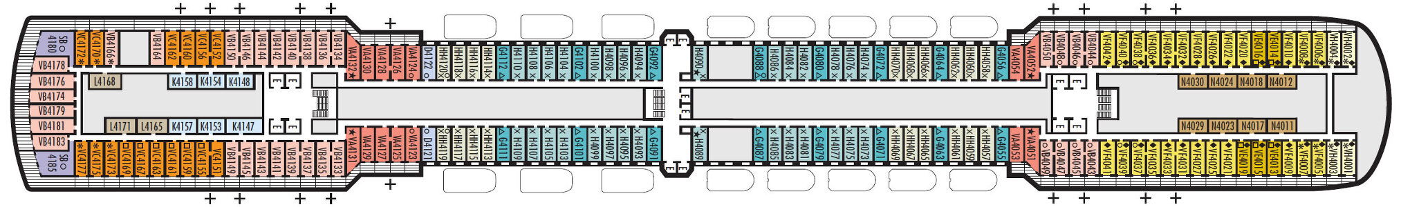 Deck 4 - Upper Promenade