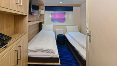 MS Richard With Polar Outside (Twin Beds)