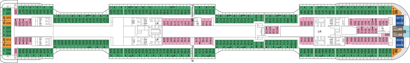 MSC Grandiosa - Reviews, Deckplans & Cruise Schedule - MSC Cruises