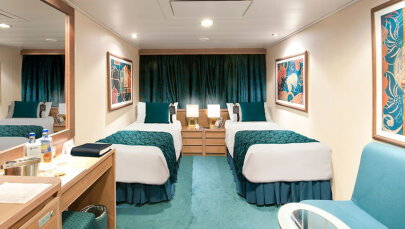 MSC Magnifica Deluxe Ocean View with Obstructed View
